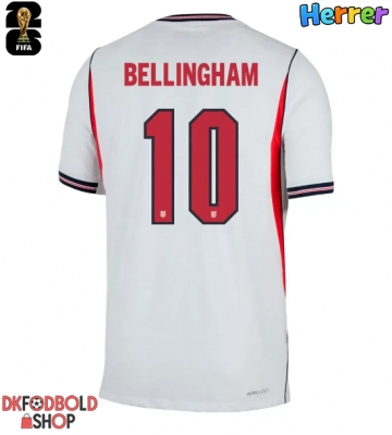 England Jude Bellingham #10 Hjemmebanetrøje VM 2026 Kort ærmer